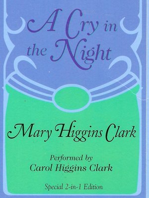 a cry in the night mary higgins clark pdf